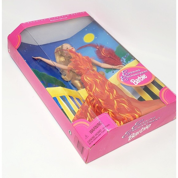 Vintage 1997 Evening Enchantment Barbie Doll Special Edition Mattel #19783 NRFB - Picture 11 of 13